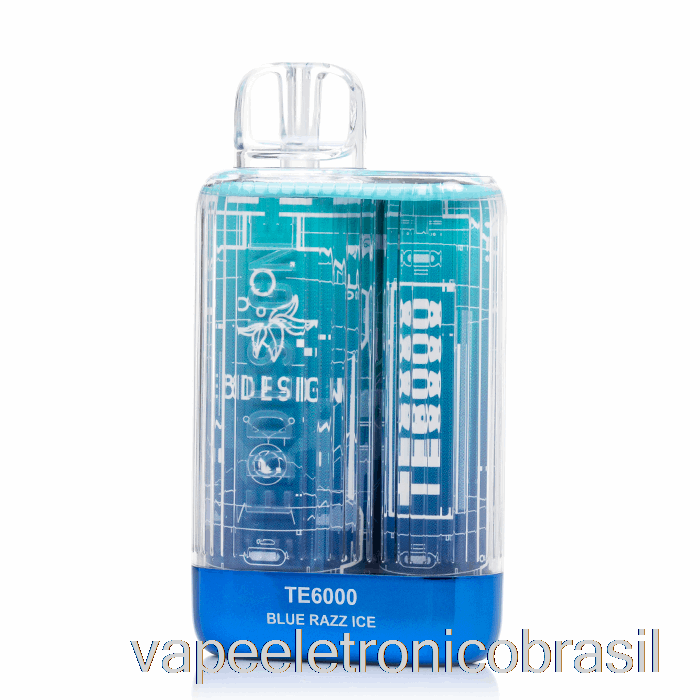 Vape Vaporesso Eb Te6000 Descartável Azul Razz Ice